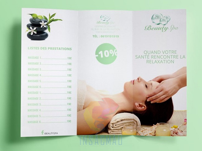 35+ Mẫu Brochure Spa Đẹp, Chuyên Nghiệp, Ấn Tượng