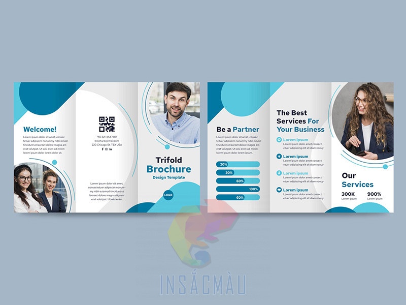 22+ Mẫu brochure trung tâm tiếng Anh ấn tượng, chuyên nghiệp 13 Mẫu brochure trung tâm tiếng Anh