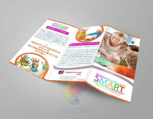 brochure trung tâm tiếng Anh