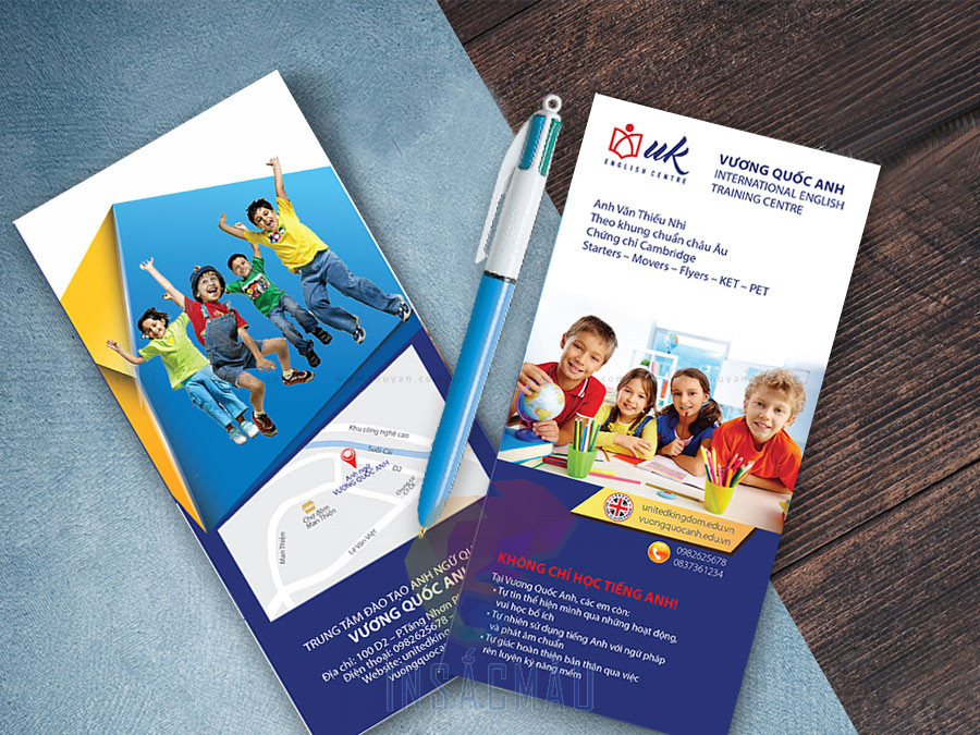 22+ Mẫu brochure trung tâm tiếng Anh ấn tượng, chuyên nghiệp 18 Mẫu brochure trung tâm đào tạo Anh ngữ