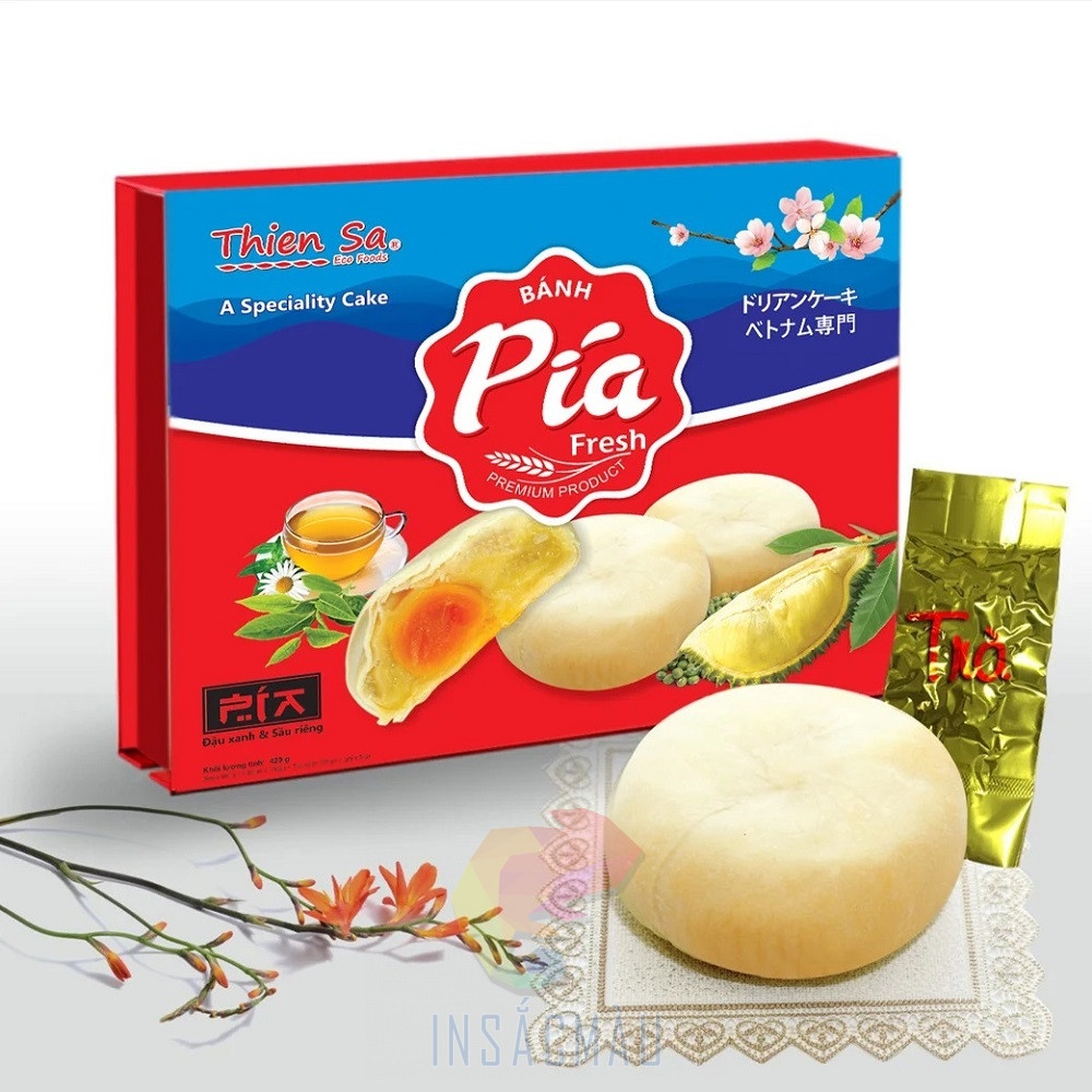 hộp giấy đựng bánh Pía