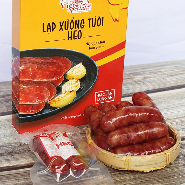 hộp giấy đựng lạp xưởng