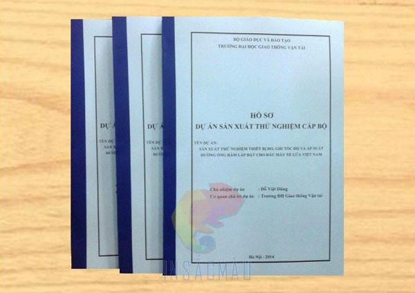 Mẫu luận văn bìa mềm