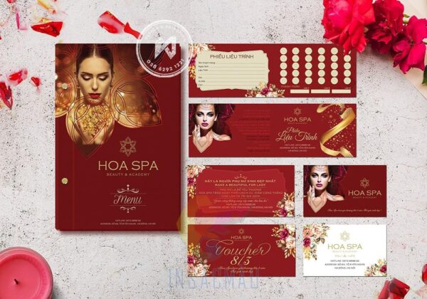 Mẫu nails spa đẹp, phong cách sang trọng