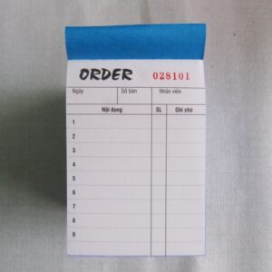 In Phiếu Order