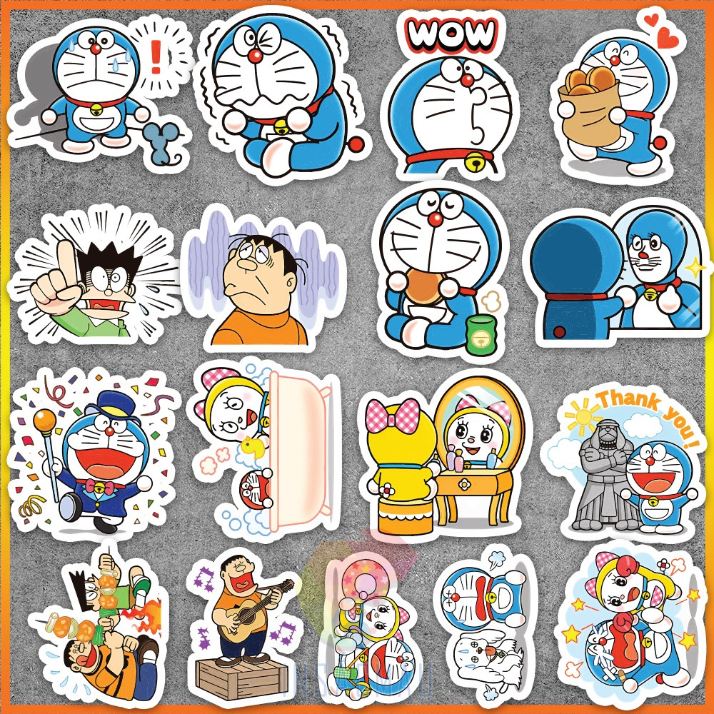 55+ Mẫu Sticker Doraemon Cute, Đáng Yêu 49 Sticker doraemon và bạn bè