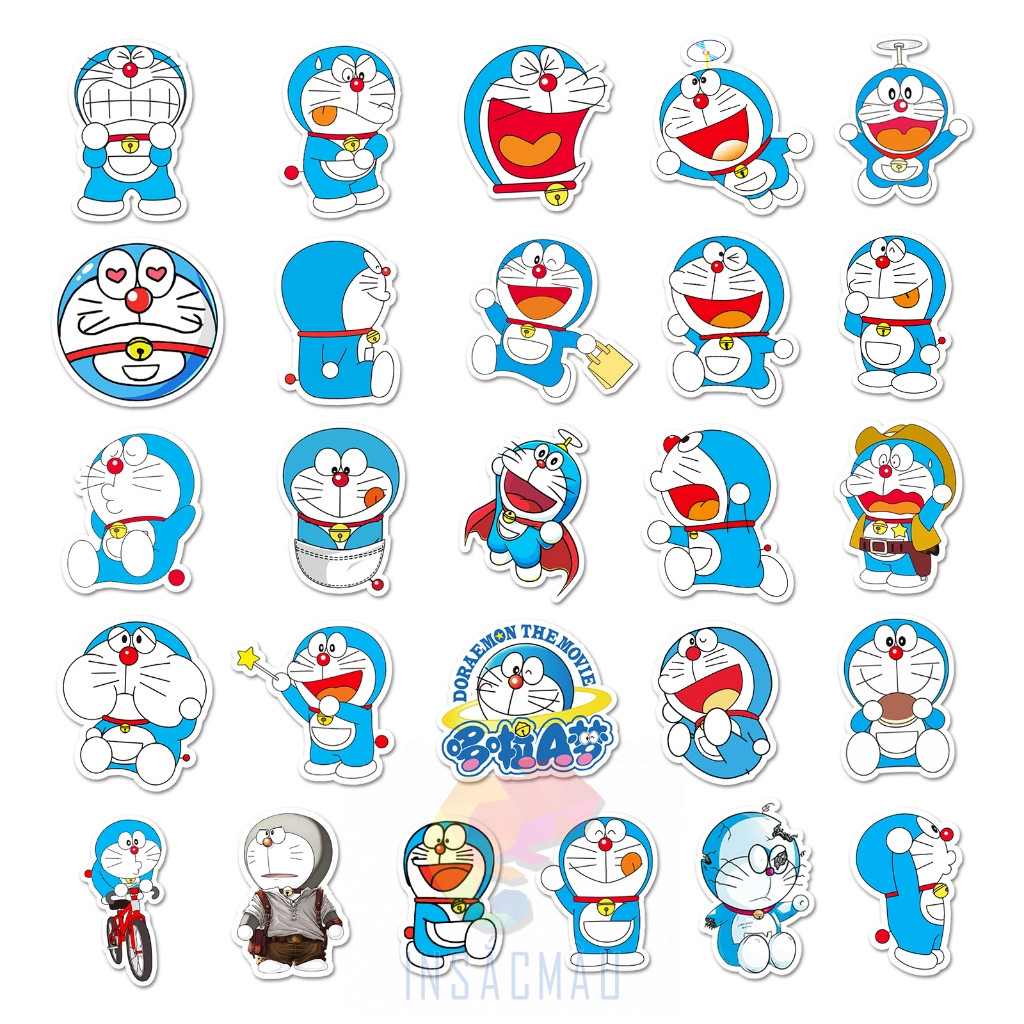 55+ Mẫu Sticker Doraemon Cute, Đáng Yêu 56 Các mẫu sticker doraemon đáng yêu