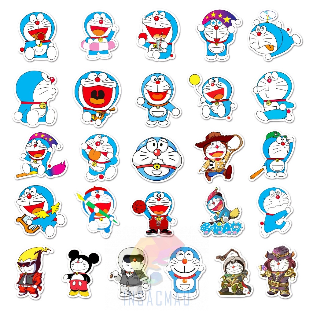 55+ Mẫu Sticker Doraemon Cute, Đáng Yêu 57 Các mẫu sticker doraemon đa dạng biểu cảm