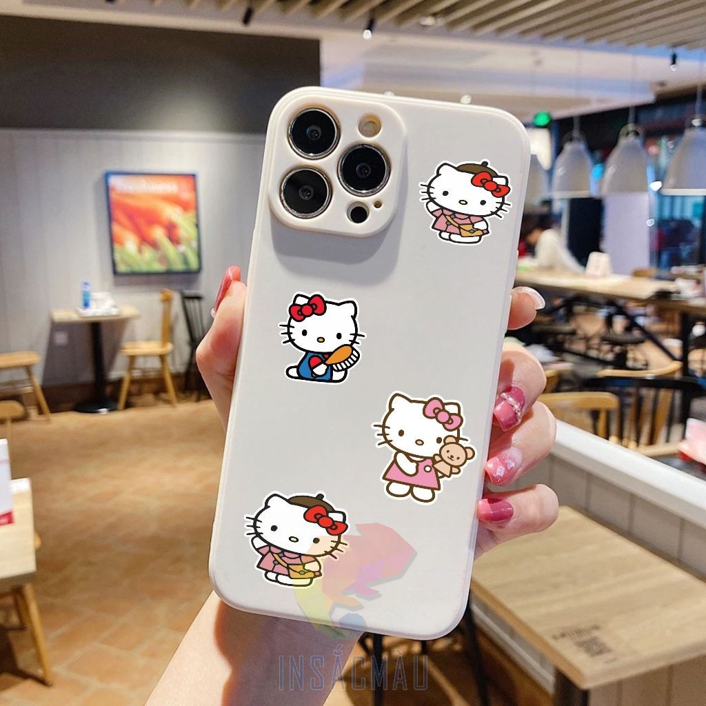Sticker Hello Kitty cute dán điện thoại