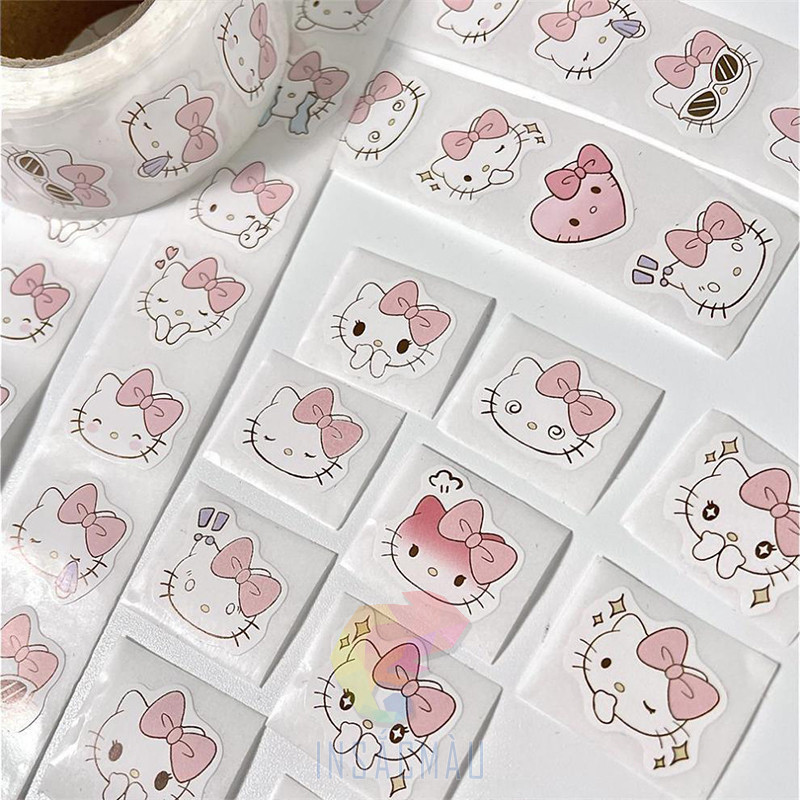 Mẫu sticker hello kitty đa dạng biểu cảm