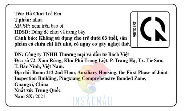 Tem phụ đồ chơi là gì?