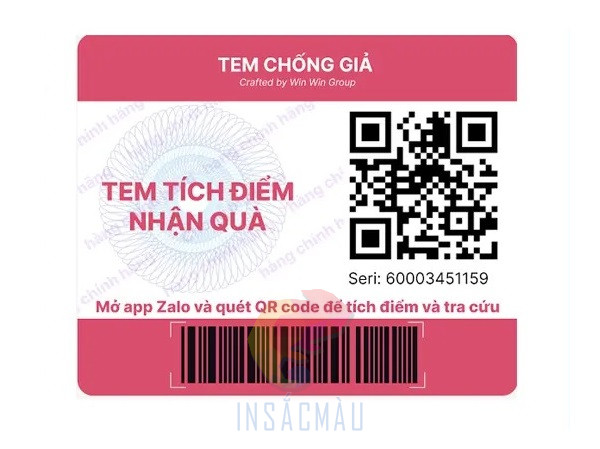 In Tem Tích Điểm