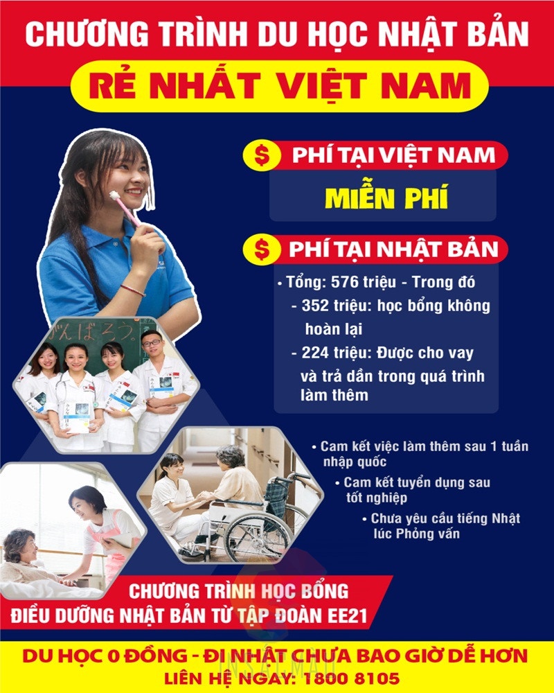 36+ Mẫu Tờ Rơi Du Học Đẹp, Thiết Kế Sáng Tạo, Chuyên Nghiệp 32 Mẫu tờ rơi du tuyển sinh học Nhật Bản