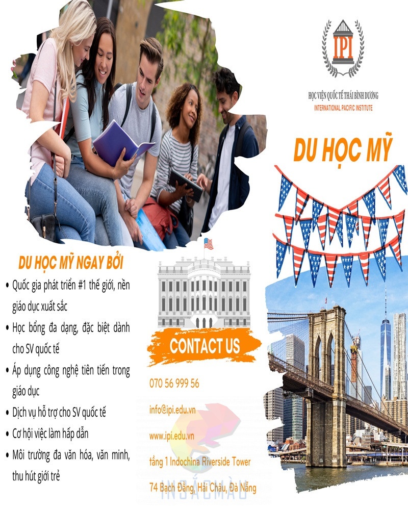 36+ Mẫu Tờ Rơi Du Học Đẹp, Thiết Kế Sáng Tạo, Chuyên Nghiệp 37 Mẫu tờ rơi du học Mỹ