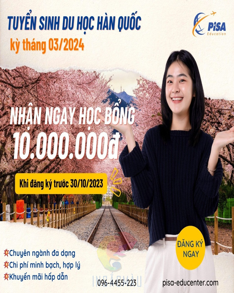 36+ Mẫu Tờ Rơi Du Học Đẹp, Thiết Kế Sáng Tạo, Chuyên Nghiệp 35 Mẫu tờ rơi du học Hàn Quốc