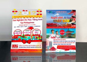 tờ rơi du học