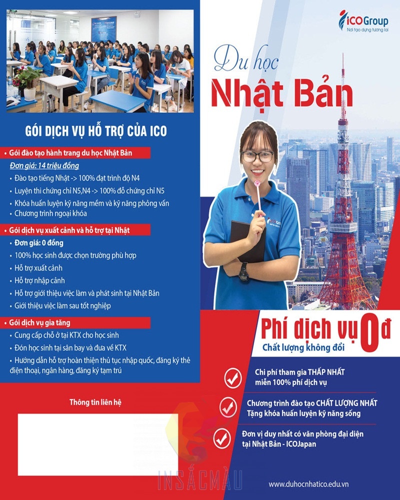 36+ Mẫu Tờ Rơi Du Học Đẹp, Thiết Kế Sáng Tạo, Chuyên Nghiệp 24 Mẫu tờ rơi du học Nhật Bản