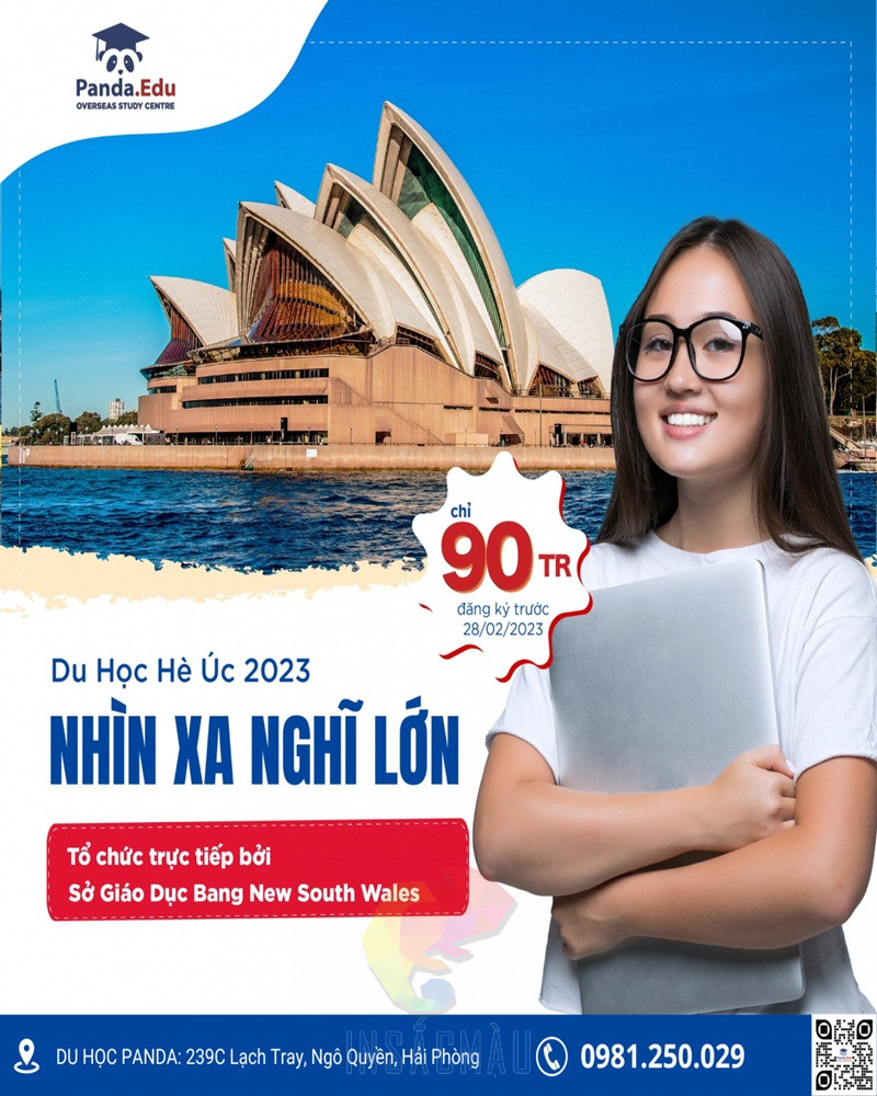 36+ Mẫu Tờ Rơi Du Học Đẹp, Thiết Kế Sáng Tạo, Chuyên Nghiệp 25 Mẫu tờ rơi du học hè Úc