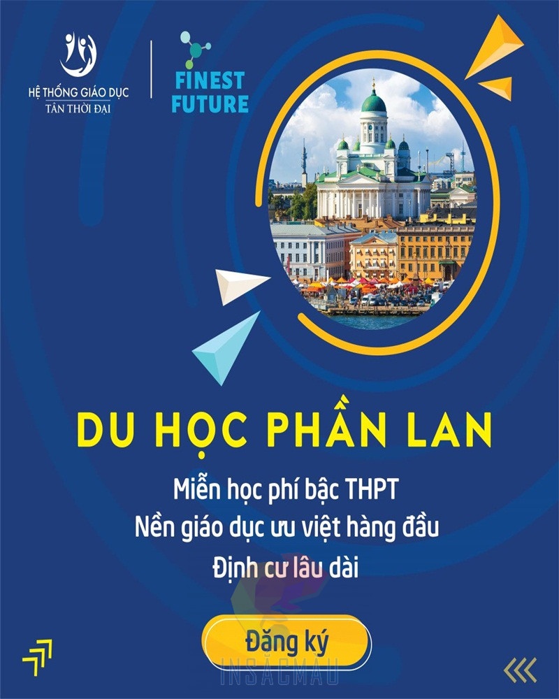 36+ Mẫu Tờ Rơi Du Học Đẹp, Thiết Kế Sáng Tạo, Chuyên Nghiệp 26 Mẫu tờ rơi du học hè Phần Lan