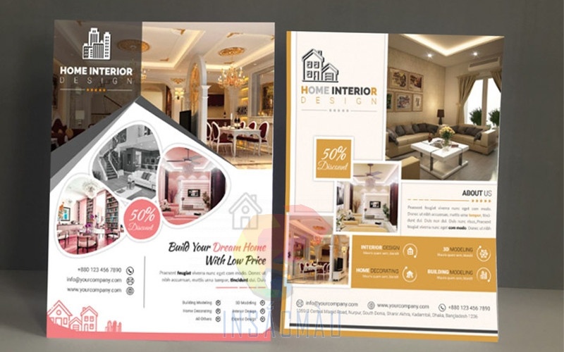 30+ Mẫu Tờ Rơi Nội Thất Đẹp, Thiết Kế Hiện Đại, Sang Trọng 31 Mẫu tờ rơi nội thất đẹp, giá rẻ