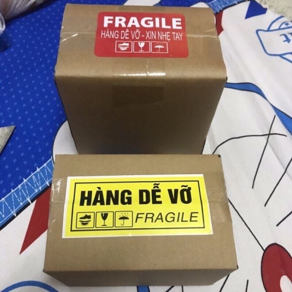 Cách sử dụng tem hàng dễ vỡ hiệu quả