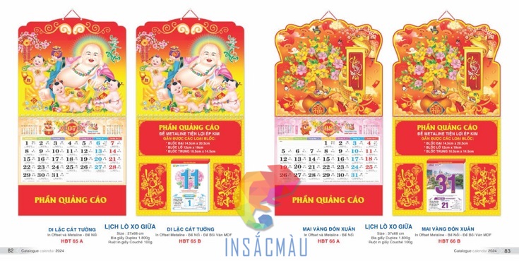 Những lưu ý khi đặt in lịch độc quyền