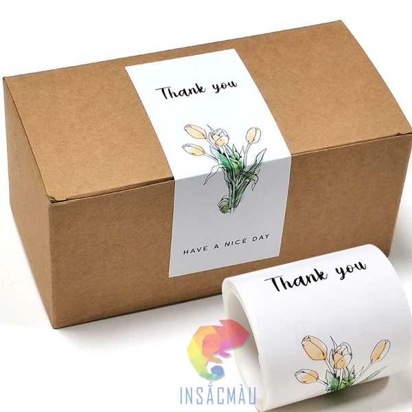 Mẫu tem nhãn giấy dán hộp carton