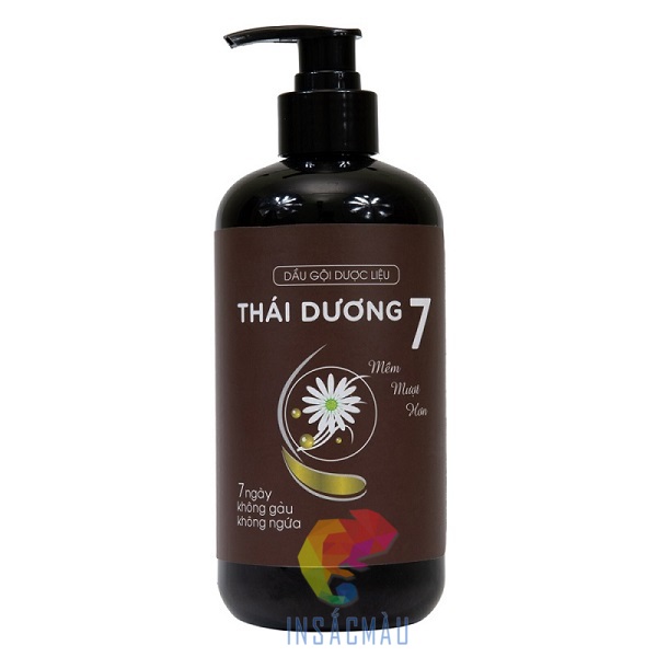 Mẫu tem giấy dán chai dầu gội đầu
