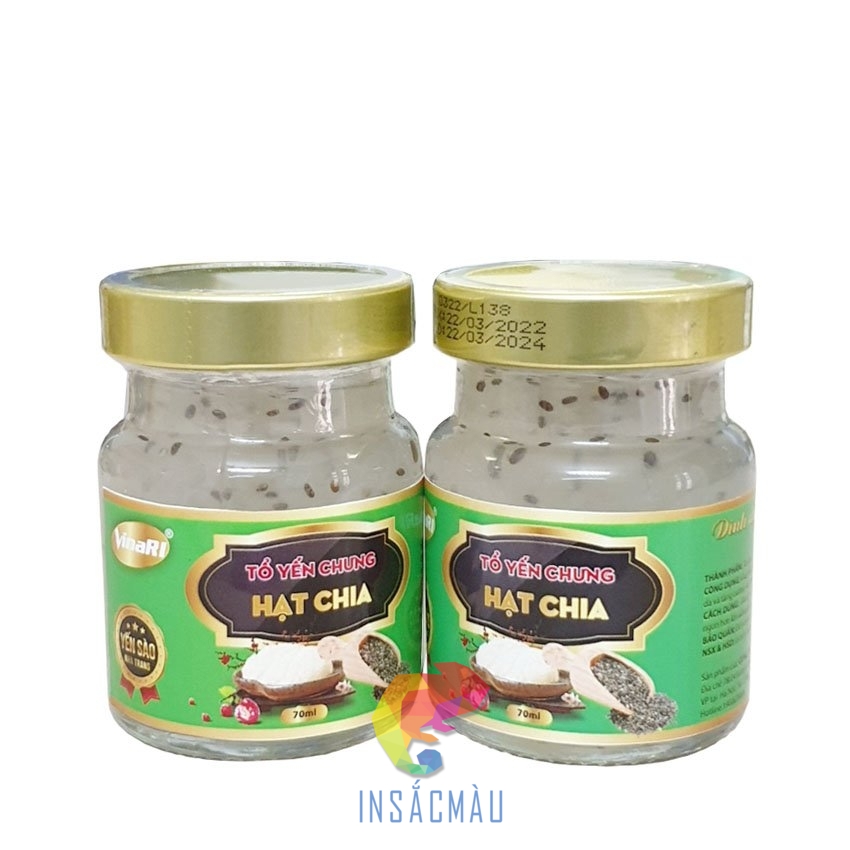Mẫu tem tổ yến chưng