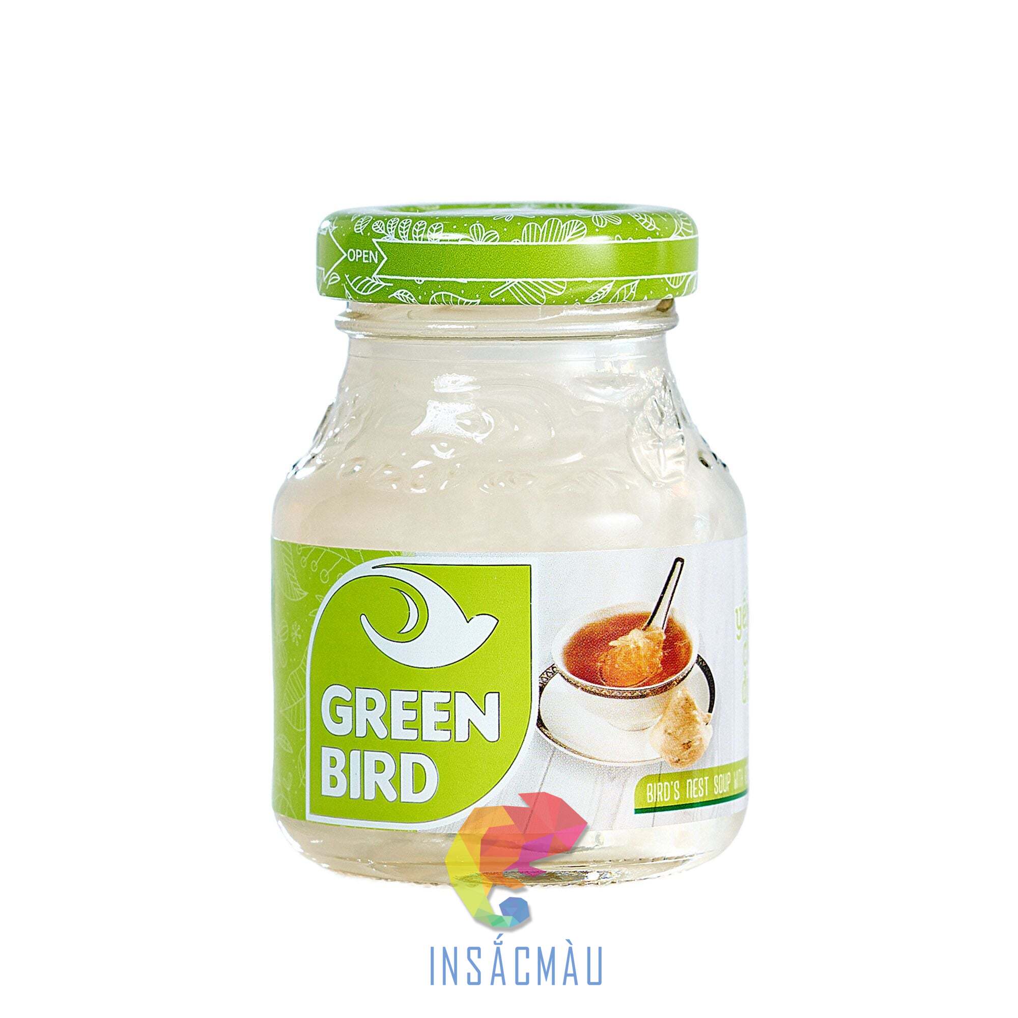 Mẫu tem yến thiết kế đơn giản