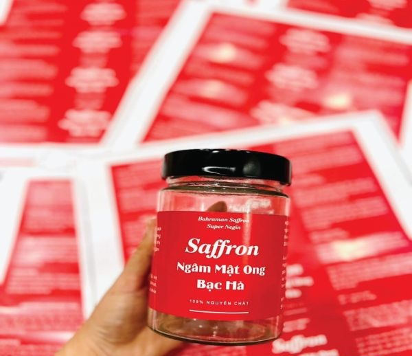 Các loại chất liệu in tem nhãn saffron phổ biến