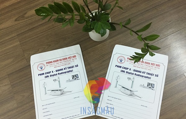 Bao Thư X Quang 15 Chất liệu giấy in bao thư X quang