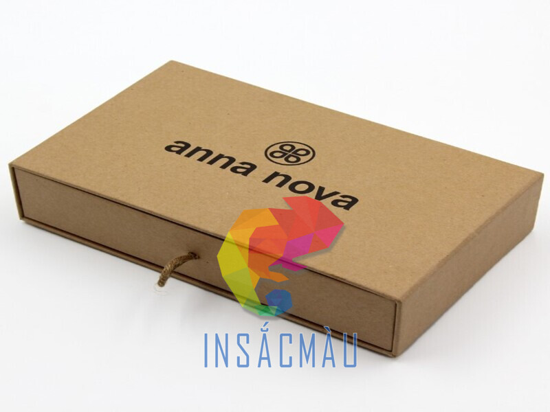 Mẫu hộp giấy rút in logo