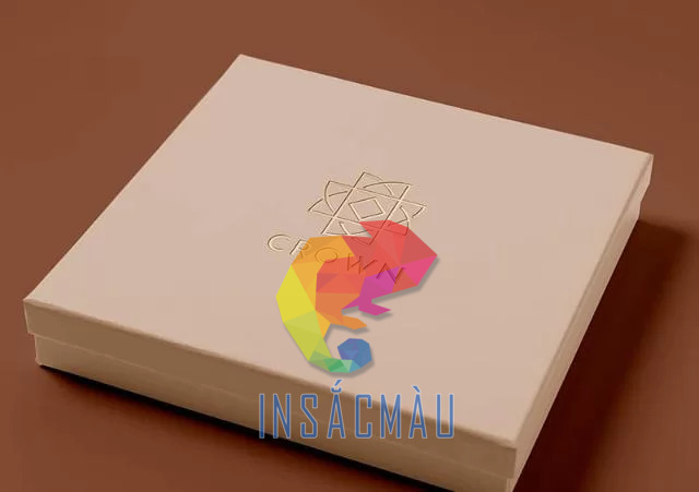 Mẫu hộp giấy in logo đẹp