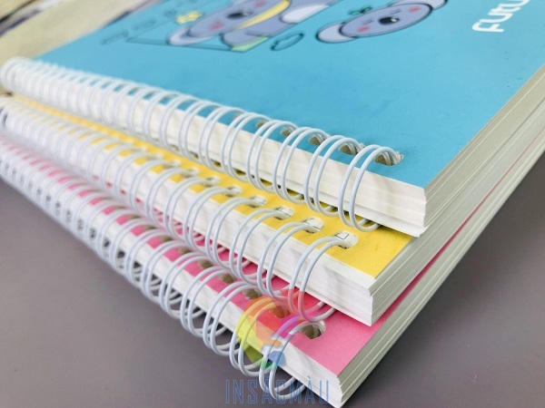 Báo giá in sổ tay lò xo theo yêu cầu tại công ty In Sắc Màu