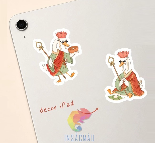 Mẫu sticker dán máy tính bảng