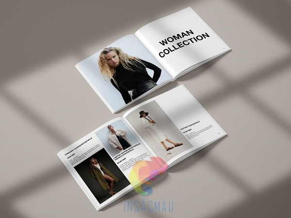 Mẫu catalogue thời trang nữ thiết kế theo yêu cầu