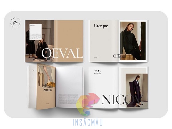 31+ Mẫu Catalogue Thời Trang Đẹp, Chuyên Nghiệp, Sáng Tạo 46 In catalogue thời trang thiết kế theo yêu cầu, giá rẻ tại xưởng In Sắc Màu