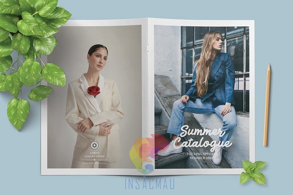 Mẫu catalogue thời trang nữ đẹp, thiết kế sang trọng