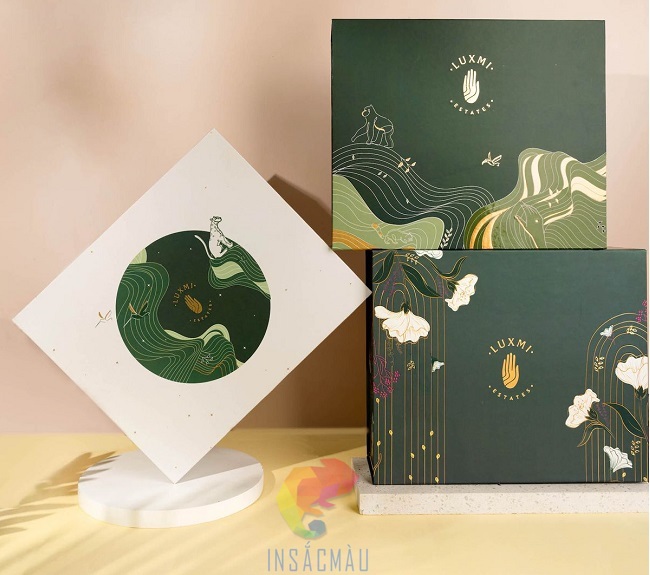 Các loại giấy mỹ thuật được dùng phổ biến để in hộp