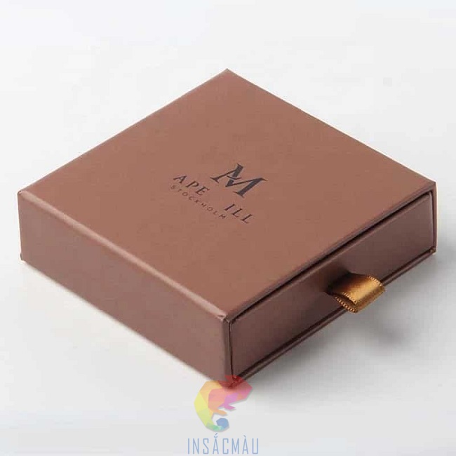 Mẫu hộp giấy mỹ thuật cao cấp dạng rút