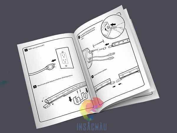 Các kích thước phổ biến khi in giấy hướng dẫn sử dụng sản phẩm