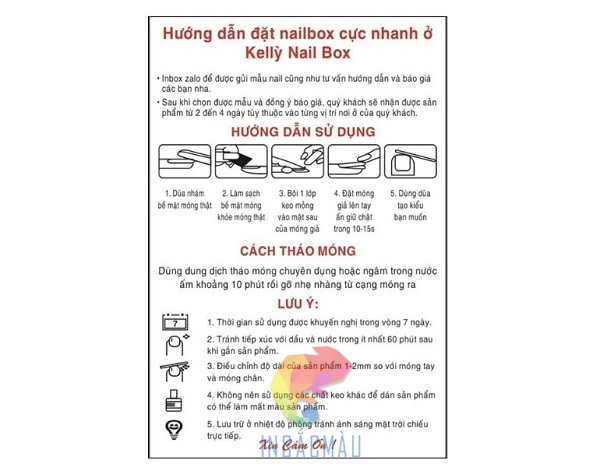 In Giấy Hướng Dẫn