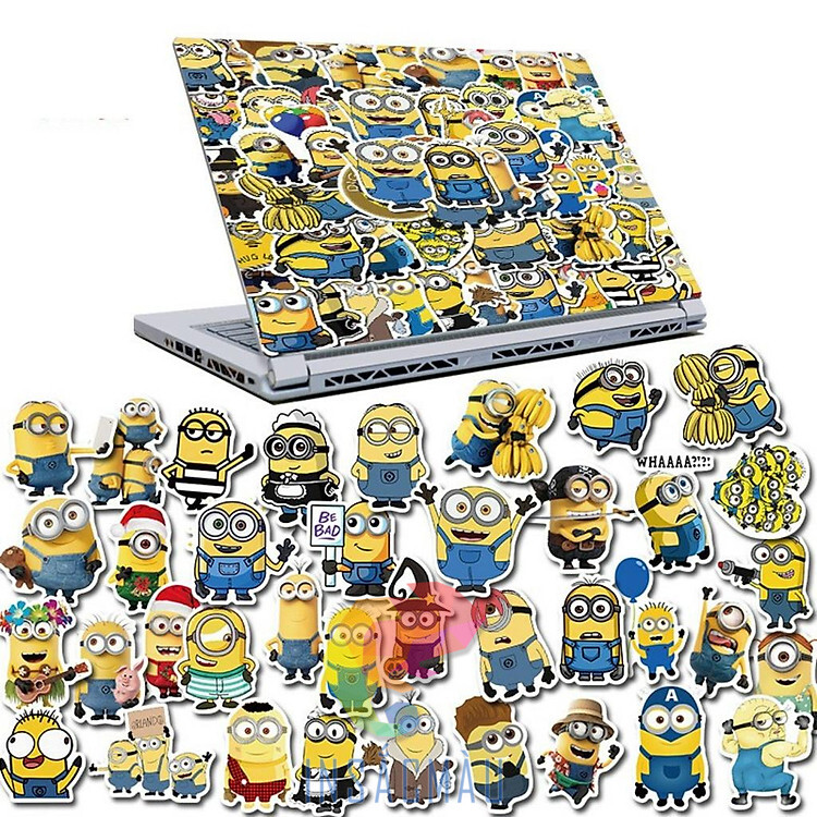 30+ Mẫu Sticker Minion Cute, Hài Hước, Đáng Yêu