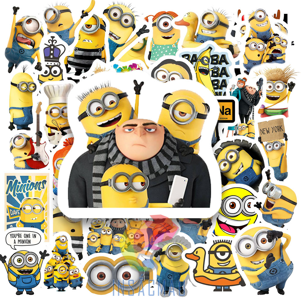 30+ Mẫu Sticker Minion Cute, Hài Hước, Đáng Yêu