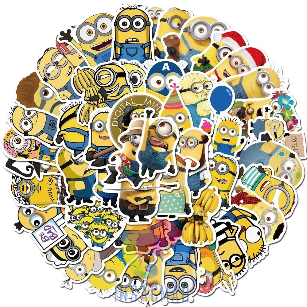 30+ Mẫu Sticker Minion Cute, Hài Hước, Đáng Yêu