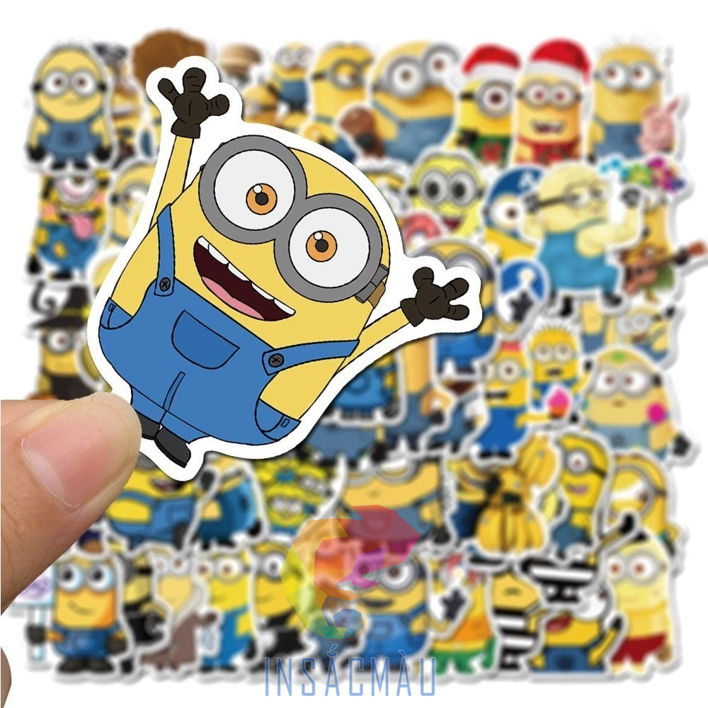 30+ Mẫu Sticker Minion Cute, Hài Hước, Đáng Yêu