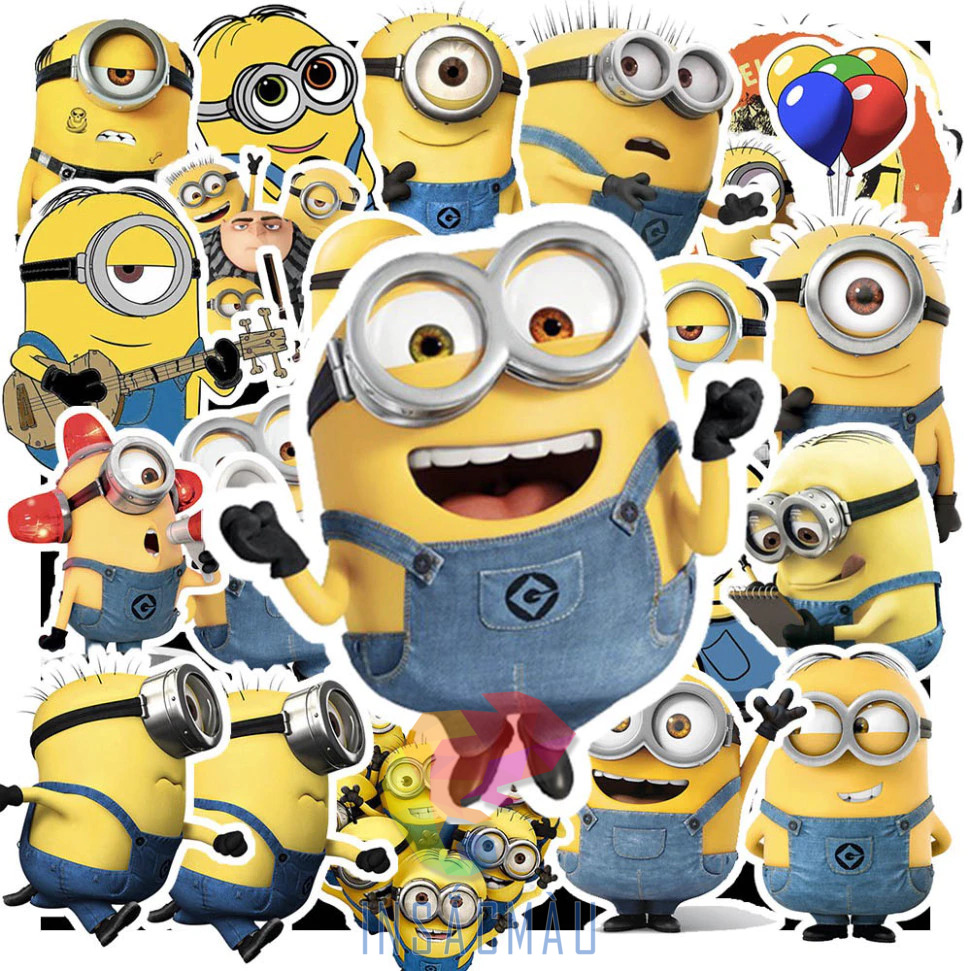 30+ Mẫu Sticker Minion Cute, Hài Hước, Đáng Yêu
