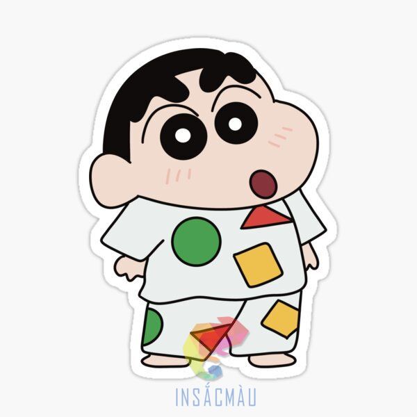 Mẫu sticker cậu bé bút chì cute, đáng yêu