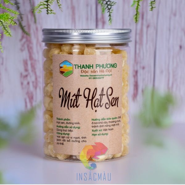 In Tem Nhãn Mứt Hạt Sen 20 Tại sao cần in tem nhãn mứt hạt sen?